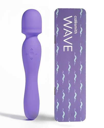 Image of Caresmith Body Wave Massager | Dual Heads | Machine for Pain Relief with 1 Year Warranty | Purple