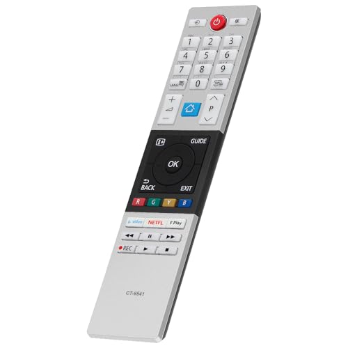 Gvirtue CT-8541 CT8541 30101774 RC42150P Remote Control Compatible with Toshiba UHD Frevieww 2018 2019 Ready HD LCD LED TV No Setup Required