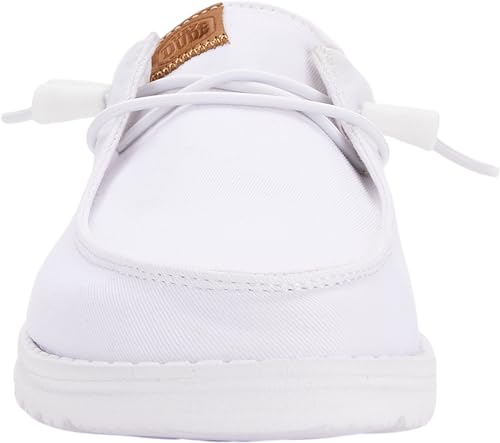 Image of HEYDUDE Women's Wendy Stretch Canvas Slip On Shoes | Easy On Loafer