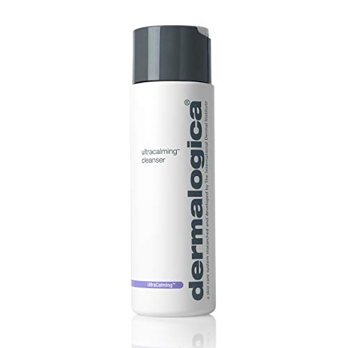 Dermalogica UltraCalming Cleanser 250ml - Soothing Cleansing Cream Gel Lotion for Normal, Dry, and Sensitive Skin, Calms Redness and Discomfort, Fortifies Protective Barrier