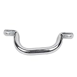 POITRAXC Frame Grab Bar Lift Handle Replacement Compatible for Honda CT70 1969-1978 (Silver Color)