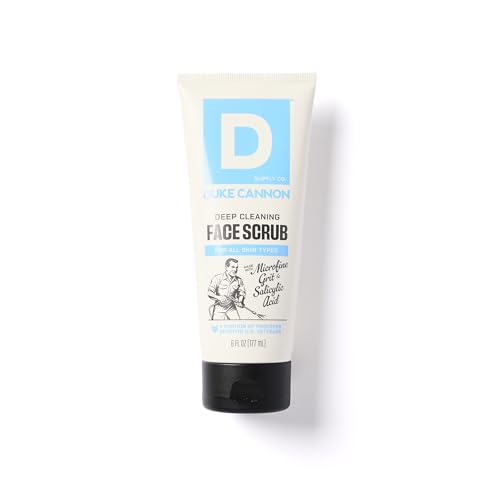 Duke Cannon Deep Cleaning Face Scrub for Men