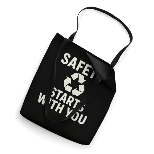 Bolsa tote para campaña de seguridad laboral: 'La seguridad comienza contigo' miniatura 2