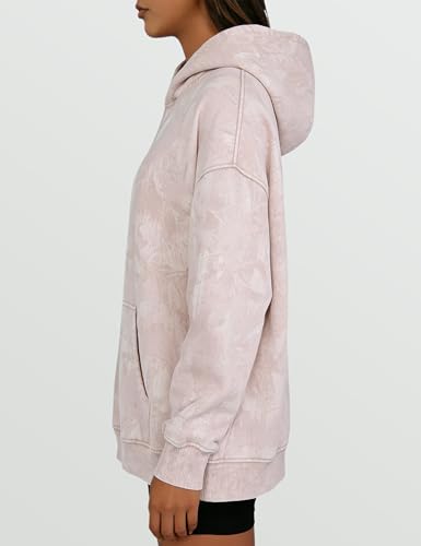 Image of Dsewpaur Camo Hoodie For Women Oversized Long Sleeve Drop Shoulder Fleece Hooded Sweatshirt Pullover With Pocket Outfits