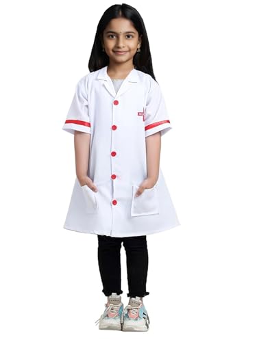 Image of FancyDressWale Doctor dress Nurse costume for kids for role play fancydress outfit