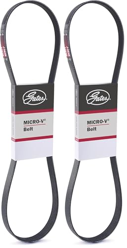 Courroie Micro-V GATES 4PK833 lot de 2 pour la réparation et l'entretien du moteur