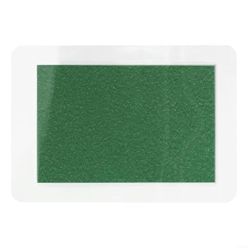 Hosrivae Magnetic Field Viewer Film, Flexible Dark Green Pattern Display Card for Static Field Detection, Educational Science Tool for Control and Research, 25x50mm(B)