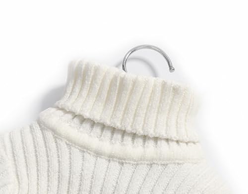 Baby Boys Turtleneck Knit Sweaters Toddler Girls High Collar Pullover Sweater Size 1-8T4