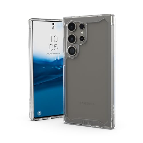 URBAN ARMOR GEAR UAG Designed for Samsung Galaxy S24 Ultra Case 6.8" Plyo Ice, Rugged Military Drop-Proof Impact Resistant Non-Slip Transparent Protective Cover