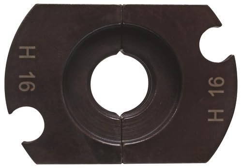 SOMATHERM FOR YOU - Juego de Mordazas Perfil H - Ø12-16-20-26-32 mm - Compatible con Tenaza de Prensado SOMATHERM FOR YOU - Negro - Para Conexiones Multicapa y PEX