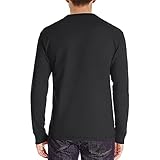 Lässige Feste farbige Knopf für Männer Loser Langarm-T-Shirt O-Ausschnitt Tee Daily Fit Pulli am Boden Elegante Hemden Herren