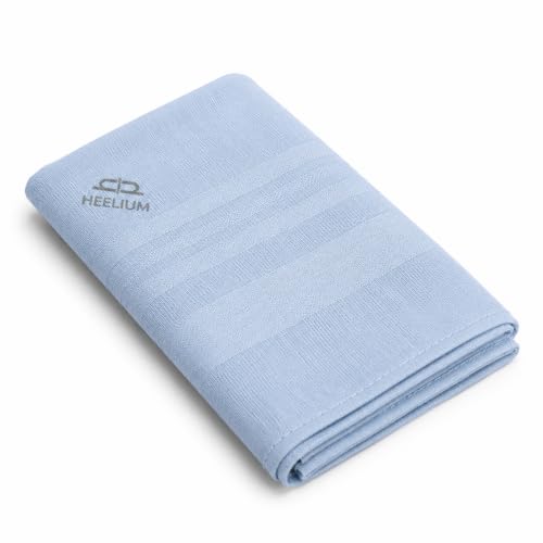 Image of HEELIUM Bamboo Handkerchief for Men & Women | Ultra Soft & Absorbent | Multipurpose Premium Rumal | Large Size 43 x 45 CM
