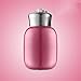 Tasse Isotherme de Voyage, 200 ML/280 ML Mini flacons isothermes à café Mignons Thermos en Acier Inoxydable Boisson de Voyage Bouteille d'eau Tasses et Tasses Thermos (200 ML, Rose Rouge)