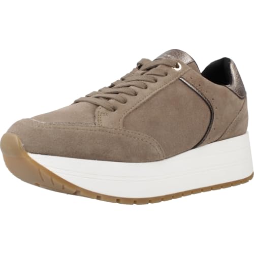 Leggero e traspirante Geox Sneaker da Donna D New Kency a, Tortora, 40 EU