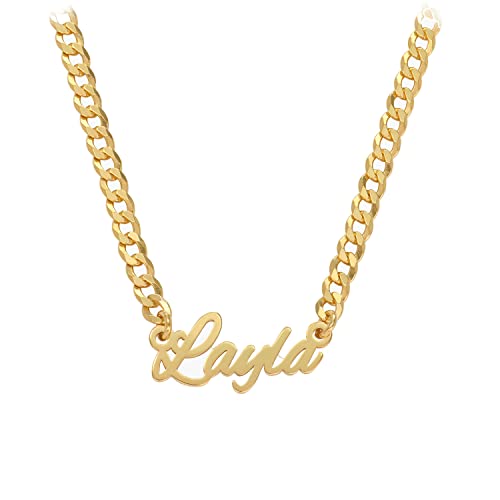 Personalized Name Necklace With Bold 