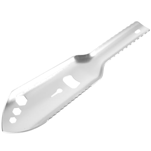 KAJNBN Pala de Camping Multifuncional de Aleación de Aluminio Portátil Función de Martillo para Jardinería y Senderismo al Aire Libre
