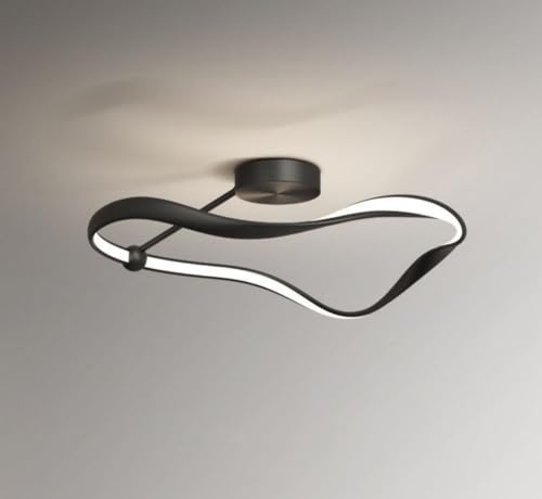 Lámpara de Techo LED Moderna Lámpara de Techo LED Lámpara de Techo LED incorporada Lámpara de Dormitorio (50 * 12 cm 40 W 3000)