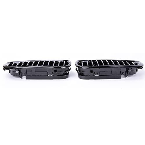 Parrillas de riñón negras brillantes para BMW Serie 3 E46 de 4 puertas (2002-2005) 3