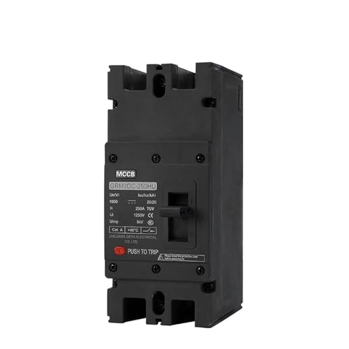 Disyuntor GRM3DC contra sobrecarga de 1000V con caja moldeada 160A 2P 3