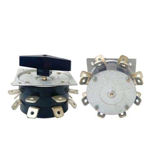 TSIOHKBS Welding Machine Switch Welder Cam Selector 63A 2 Poles Rotary 8 Positions KDH-63/2-8 Rotating Transformation