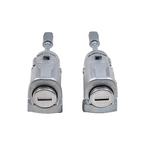 YUCKMZ Schließzylinder Set Links und Rechts Vorne Autotür mit 2 Schlüssel Kompatibel mit VW Bora Golf Lupo 9N 604837167+604837168