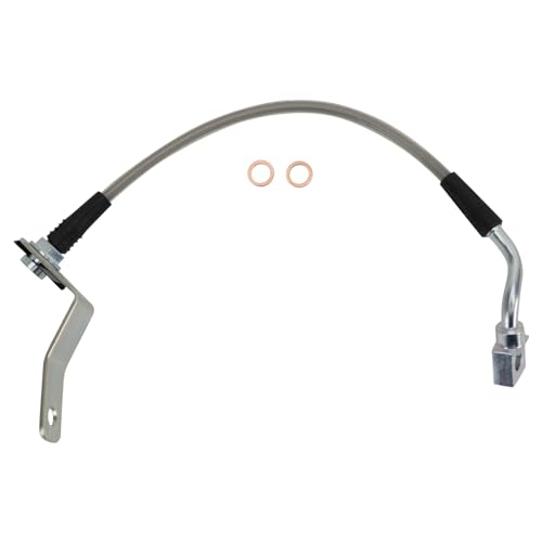 Image of TRQ Brake Hose Set Compatible with 2002 Chevrolet Silverado 1500 GMC Sierra 1500
