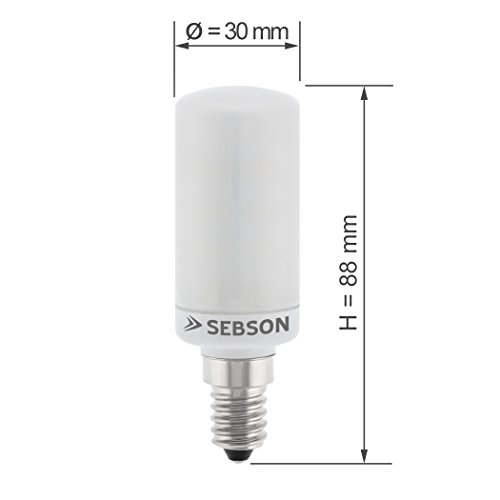 SEBSON® E14 4W Lampadina LED (pari a 35W), 400