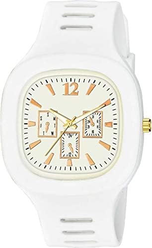 ROHANI Traders in Digital Sports Square Multi Dial Watch Analog Wrist Watches with Broad Silicone Strap for for Mens Women Boys & Girls (B0CD45LJBJ) Amazon Price History, Amazon Price Tracker