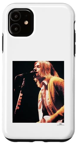 Carcasa para iPhone 11 Tour de Nirvana Kurt Cobain en útero por Phil Nicholls