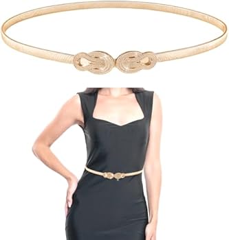 Riem met studversiering in zwart/goud | Yours Clothing