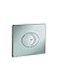 Produktbild GROHE Skate Air - Abdeckplatte (Original Ersatzteil, Langlebig, Robust, Herstellergarantie: 5 Jahre), Mattchrom, 42305P00