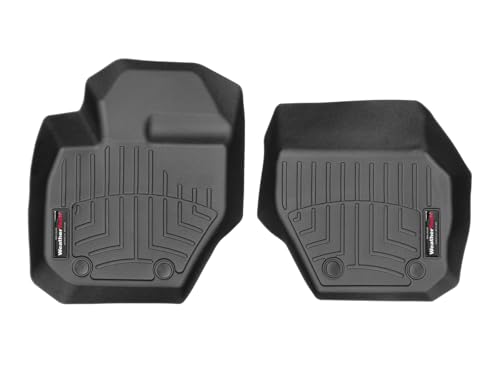 WeatherTech Custom Fit FloorLiners for Volvo S60, V60, V60 Cross Country - 1st Row (442341), Black