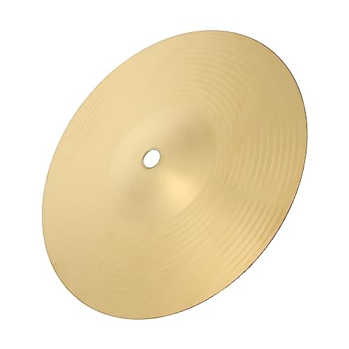 ifundom Cymbal Drum Kit Part 8-inch Brass Cymbal Replacement for Drum Set Easy to Install