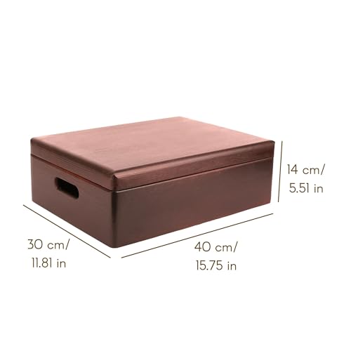 XL Wooden Box With Handhold