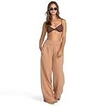 Billabong Women's Relaxed Fit New Waves Gauze Elastic Waist Pants - Image 4