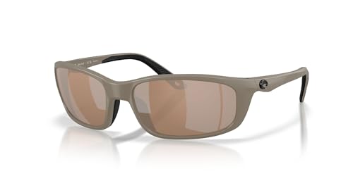 Image of Costa Del Mar Sunglasses for Men-Brine II Mens Polarized Sunglasses 580G 59 | Polarized Fishing Glasses with UV Protection - Costa Sunglasses for Boating, Beach & Driving - 580G, 59