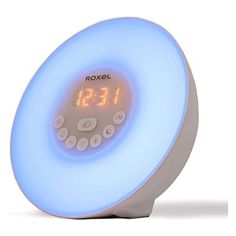 Roxel Sunrise Alarm Clock with FM Radio Cover