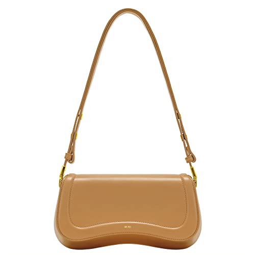 JW PEI Bolsa de Ombro Joy Feminina, Marrom bolota