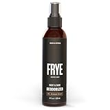 FRYE Boot & Shoe Deodorizer Spray - Powerful Enzyme Formula Spray for Shoe Odor Elimination in All Footwear (Mt. Breeze)