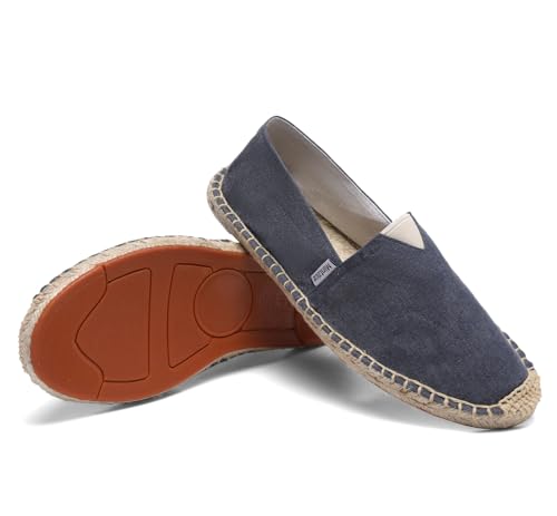 Mintzice Men's Solid Comfortable Slip on Canvas Espadrilles Flat3