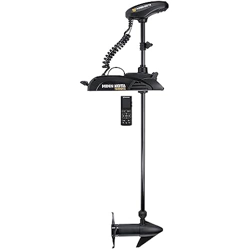 Minn Kota Terrova Bow-Mount Electric Trolling Motor with GPS, Spot-Lock – 55 Lb. Thrust, 54 In. Shaft, Freshwater