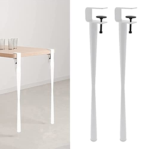 Pieds de Table sans Perçage 45 cm pour Proteger Votre Bureau - 2