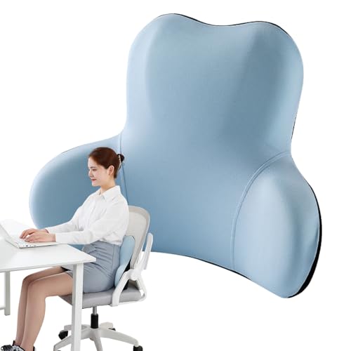 laxreheye Soporte lumbar para silla de oficina, soporte lumbar lavable, cómodo cojín lumbar suave – Cojín extraíble para jóvenes, día de la madre, oficinas, estudios