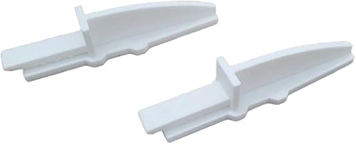 Miniatura 5 de Repuesto para patas de ventilador Lasko Box, paquete de 2, más fuerte que el original, excelente ajuste, 1 juego de 2 pies, 2 pies en total (blanco)