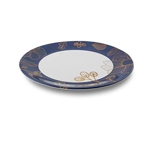 Superware | Pure Melamine | Small Plate Set – Harmony 7.25” (6 nos.) | Stain Free, Glazed Finish