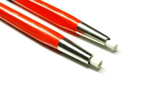 Scratch Brush Fiberglass Retractable, Set of 2, Tips for Jewelry, Watch, Coin Cleaning, Electronic Applications, Auto Body Work by JTS