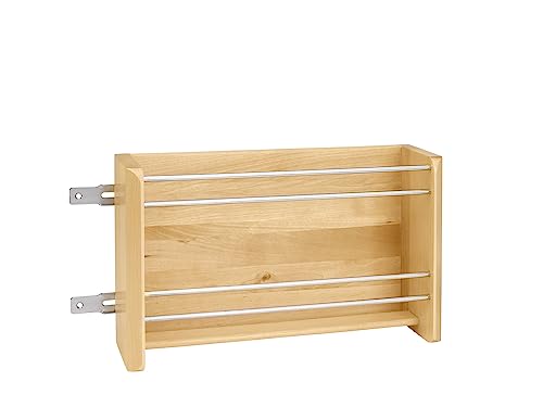 Rev-A-Shelf Wood Foil/Wrap Cabinet Door Organizer