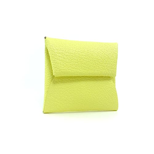 [エルメス] コインケース バスティア シェーブル・ミゾール B刻 ライム H039759CK レディース [並行輸入品]