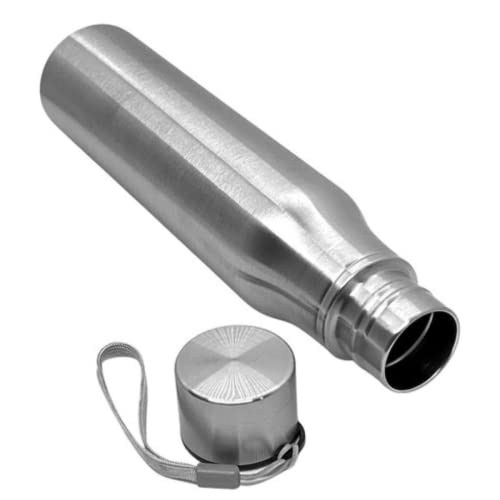 Garrafa de Água Resistente 750 Ml Aço Inox Inquebrável Portátil, Bebida Gelada, Viagem, Academia e C