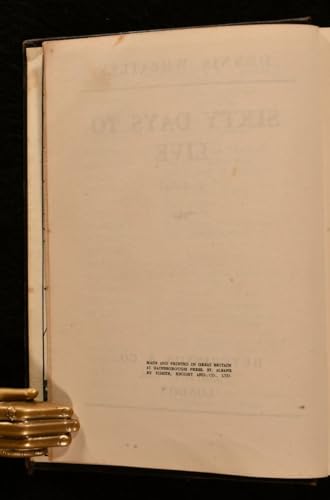 Sixty Days to Live B002WPR50O Book Cover